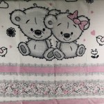 Набор в кроватку для новорожденных с пледом Ozdilek SPRING TIME розовый, фото, фотография