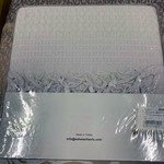 Вафельная простыня-покрывало для укрывания (пике) Saheser хлопок светло-серый 220х240, фото, фотография