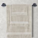 Полотенце для ванной Karna FLOW хлопковая махра бежевый 40х60, фото, фотография