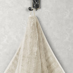 Полотенце для ванной Karna FLOW хлопковая махра бежевый 50х90, фото, фотография