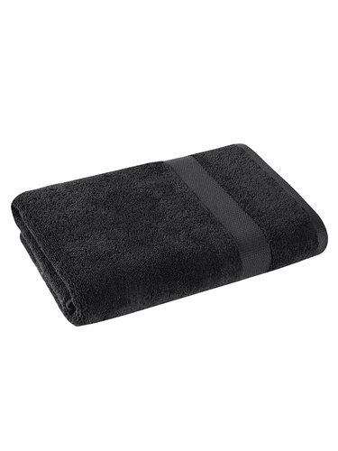 Полотенце для ванной Karna AREL хлопковая махра тёмно-коричневый 30х50, фото, фотография