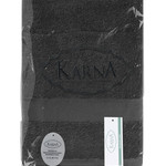 Полотенце для ванной Karna AREL хлопковая махра тёмно-коричневый 70х140, фото, фотография