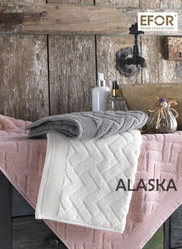 Набор полотенец для ванной 3 шт. Efor ALASKA хлопковая махра 70х140, фото, фотография