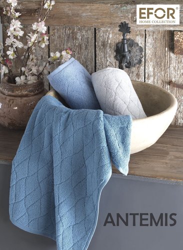 Набор полотенец для ванной 3 шт. Efor ANTEMIS хлопковая махра 70х140, фото, фотография