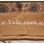 Постельное белье Le Vele BREMEN сатин, жатый шёлк бежевый евро, фото, фотография