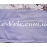 Постельное белье Le Vele PADOVA сатин, жатый шёлк голубой евро, фото, фотография