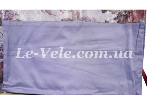 Постельное белье Le Vele PADOVA сатин, жатый шёлк голубой евро, фото, фотография