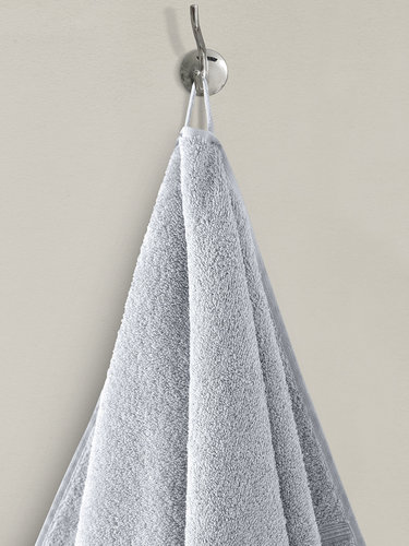 Подарочный набор полотенец для ванной 30x50(2), 50х90(2), 70х140(2) Karna GAMA хлопковая махра серый, фото, фотография