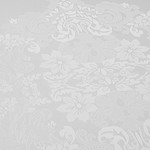 Скатерть овальная Karna DORE водонепроницаемый жаккард белый 160х220, фото, фотография