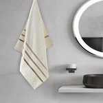 Полотенце для ванной Karna CLASSIC хлопковая махра кремовый 50х80, фото, фотография
