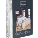 Постельное белье Karna KOVEN хлопковая бязь 1,5 спальный (нав. 70х70), фото, фотография