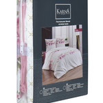 Постельное белье Karna SELIN хлопковая бязь 1,5 спальный (нав. 70х70), фото, фотография