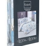 Постельное белье Karna DAVITA хлопковая бязь 1,5 спальный (нав. 70х70), фото, фотография