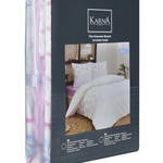 Постельное белье Karna CLARA хлопковая бязь 1,5 спальный (нав. 70х70), фото, фотография