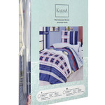 Постельное белье Karna подростковое JEANS хлопковая бязь 1,5 спальный (нав. 50х70), фото, фотография