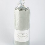 Простынь на резинке с наволочками Tivolyo Home хлопковый сатин делюкс серый 160х200+30, фото, фотография