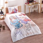 Комплект подросткового постельного белья Kristal Home FASHION хлопковый ранфорс 1,5 спальный, фото, фотография