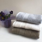 Подарочный набор полотенец-салфеток 30х50(3) Tivolyo Home DUZ хлопковая махра ассорти, фото, фотография