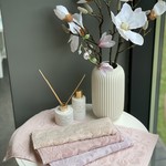 Подарочный набор полотенец-салфеток 30х50(4) Tivolyo Home CAMILLE хлопковая махра ассорти, фото, фотография