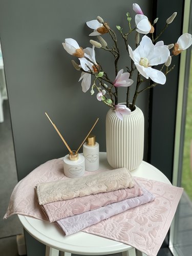 Подарочный набор полотенец-салфеток 30х50(4) Tivolyo Home CAMILLE хлопковая махра ассорти, фото, фотография