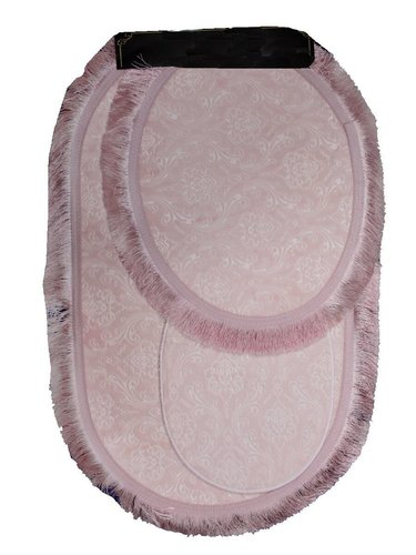 Набор ковриков для ванной Dorean светло-розовый 50х60, 60х120, фото, фотография