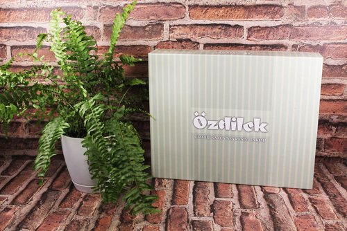 Постельное белье Ozdilek Cizcili хлопковый сатин 1,5 спальный, фото, фотография