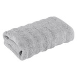 Полотенце для ванной Karna VENTE хлопковая махра серый 70х140, фото, фотография