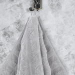 Полотенце для ванной Karna VENTE хлопковая махра серый 70х140, фото, фотография