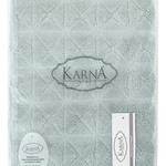 Полотенце для ванной Karna VENTE хлопковая махра зеленый 40х60, фото, фотография