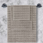 Полотенце для ванной Karna VENTE хлопковая махра кофейный 40х60, фото, фотография