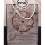 Полотенце для ванной в подарочной упаковке Efor хлопковая махра герб v1 бежевый 50х90, фото, фотография