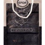 Полотенце для ванной в подарочной упаковке Efor хлопковая махра герб v5 темно-серый 70х140, фото, фотография