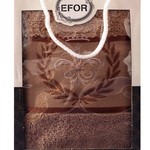 Полотенце для ванной в подарочной упаковке Efor хлопковая махра герб v6 кофейный 70х140, фото, фотография