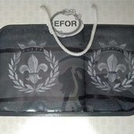 Подарочный набор полотенец для ванной 50х90, 70х140 Efor хлопковая махра герб v2 темно-серый, фото, фотография