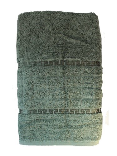 Полотенце для ванной Efor GEOMETRI хлопковая махра зеленый 50х90, фото, фотография