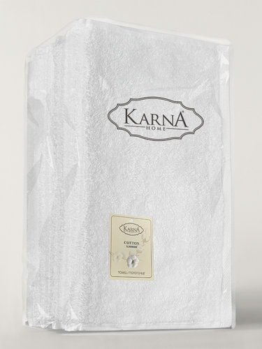 Набор полотенец-салфеток 30х30 10 шт. Karna GRAVEL хлопковая махра, фото, фотография