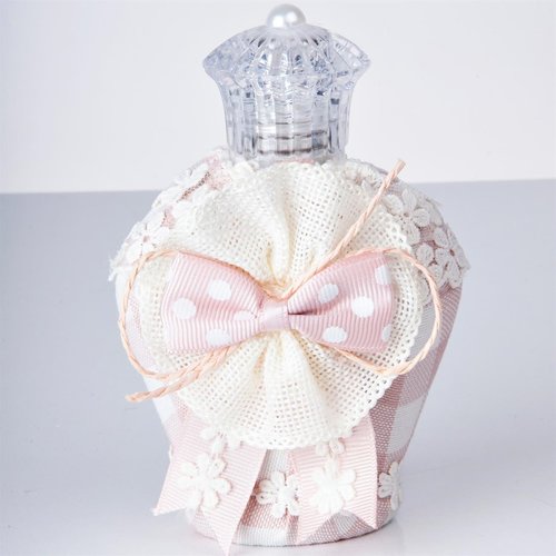 Подарочный набор с полотенцем Nazik Home LUCCA пудра, фото, фотография