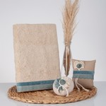 Подарочный набор с полотенцем Nazik Home ARYA, фото, фотография