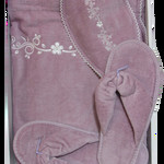 Набор для сауны женский Maison Dor BELLA махра хлопок фиолетовый, фото, фотография