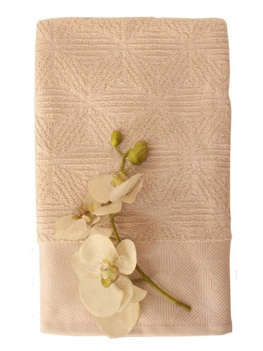 Полотенце для ванной Efor SEDIR хлопковая махра капучино 50х90, фото, фотография