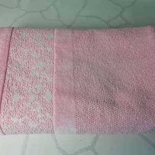Набор полотенец для ванной 4 шт. Ozdilek ELENOR хлопковая махра розовый 100х150