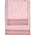 Набор полотенец для ванной 6 шт. Ozdilek STELLA хлопковая махра розовый 70х140, фото, фотография