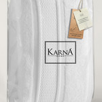 Полотенце для ванной Karna VIANA ZERO TWIST микрокоттон хлопок белый 50х90, фото, фотография