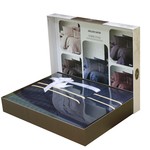 Постельное белье DO&CO DOMENICA хлопковый сатин-жаккард делюкс лаванда 1,5 спальный, фото, фотография
