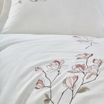 Постельное белье DO&CO KLEVER хлопковый сатин бежевый евро, фото, фотография