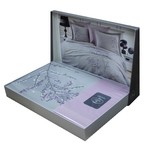 Постельное белье DO&CO KLEVER хлопковый сатин бежевый евро, фото, фотография