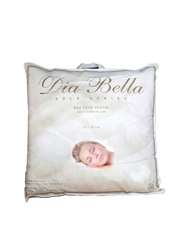 Подушка Dia Bella GOLD гусиный пух, гусиное перо 70х70, фото, фотография