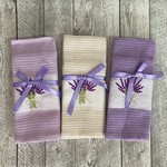 Набор полотенец для кухни 50х70(12) Efor ЛАВАНДА хлопковая вафля, фото, фотография