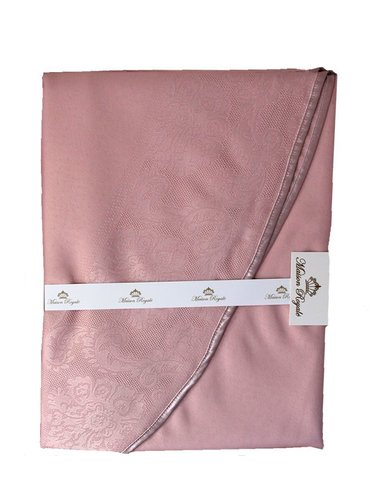 Скатерть прямоугольная Efor DORE жаккард розовый 160х220, фото, фотография