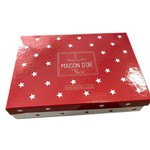 Постельное белье Maison Dor STARS хлопковый сатин красный 1,5 спальный, фото, фотография